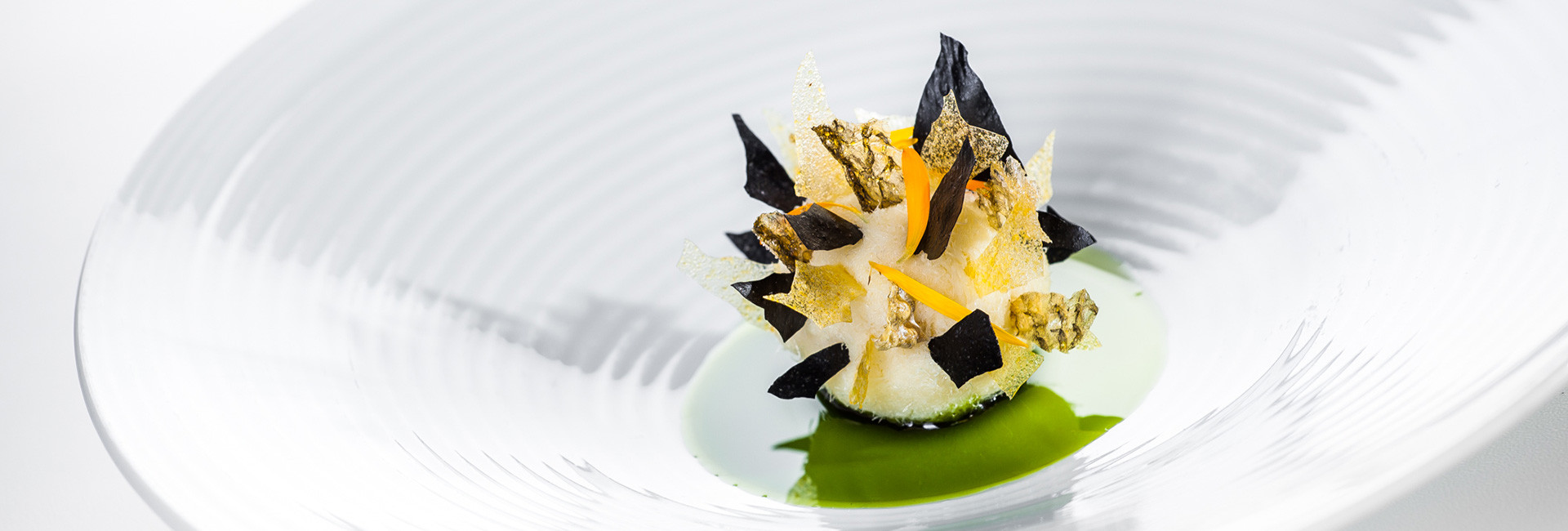 Baccalà mantecato con cialde di polenta