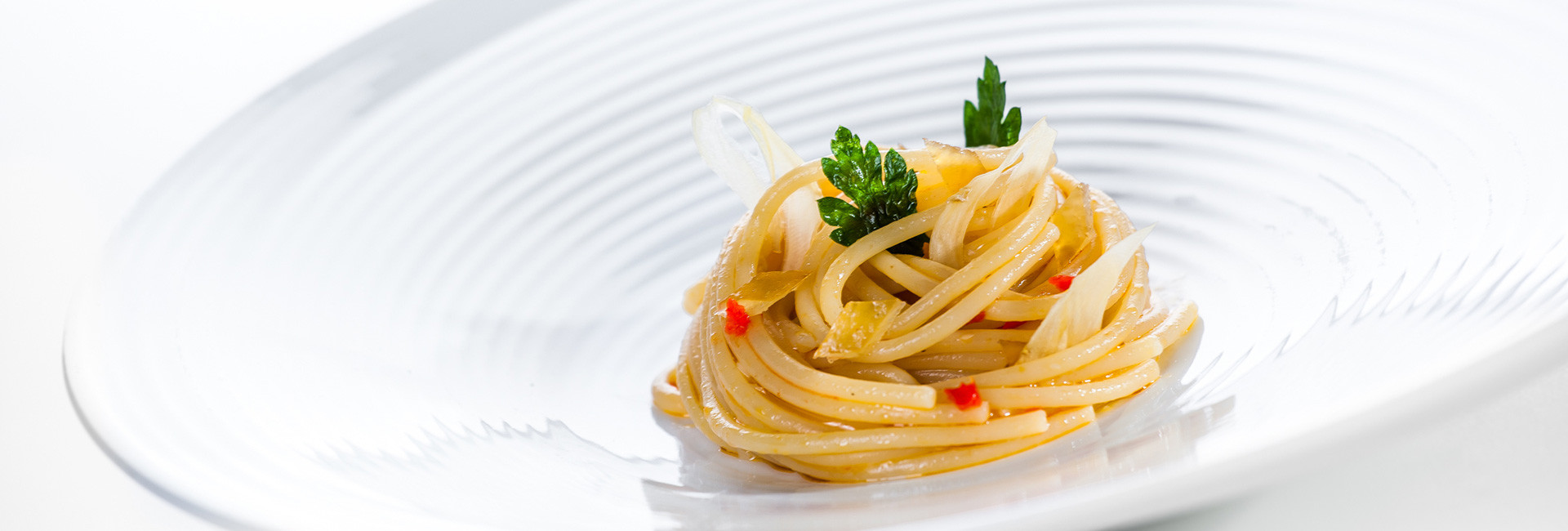 Spaghetti aglio e olio aromatizzato