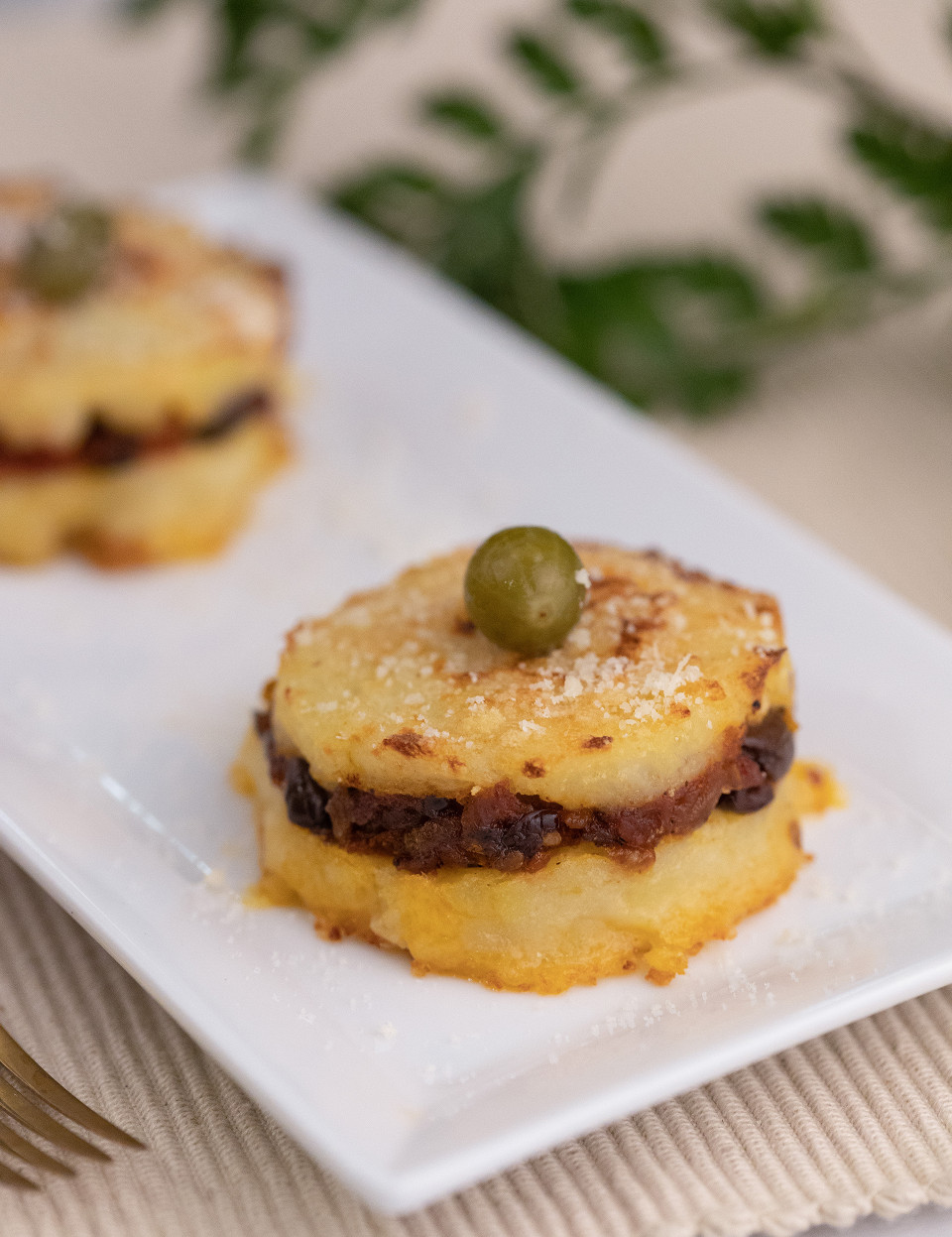 Torrette di patate alla mediterranea